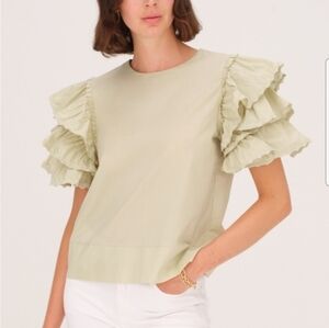 Harshman 3X Juliette Blouse NEW Preppy Work Casual Designer Style